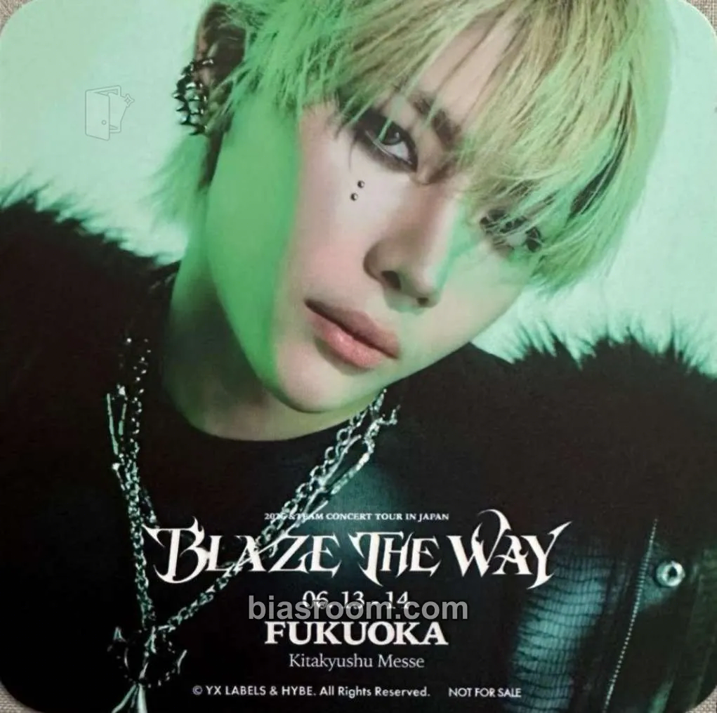 Nicholas 2026 &TEAM CONCERT TOUR 'BLAZE THE WAY' Photocard - &TEAM - &TEAM K-pop photocard