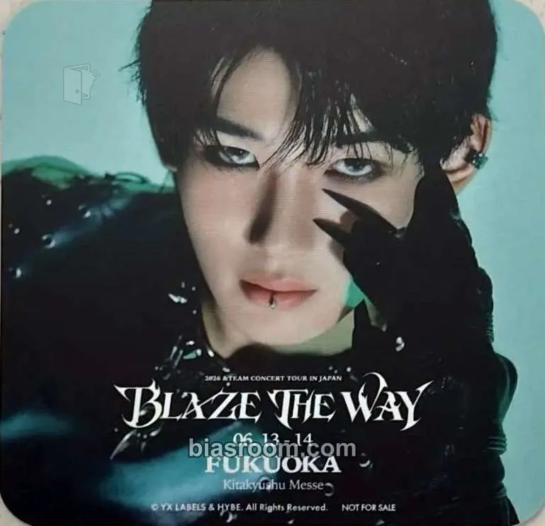 Jo 2026 &TEAM CONCERT TOUR 'BLAZE THE WAY' Photocard - &TEAM - &TEAM K-pop photocard