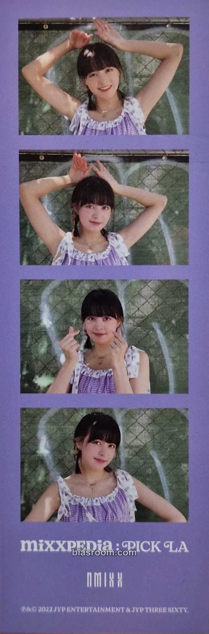 Lily MIXXPEDIA : PICK LA Photocard - NMIXX - NMIXX K-pop photocard