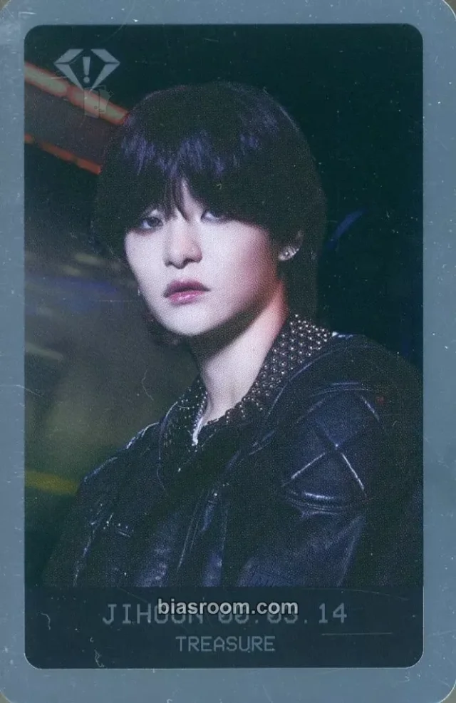 TREASURE - Jihoon - KING KONG Album merch photocard photocard pack metallic