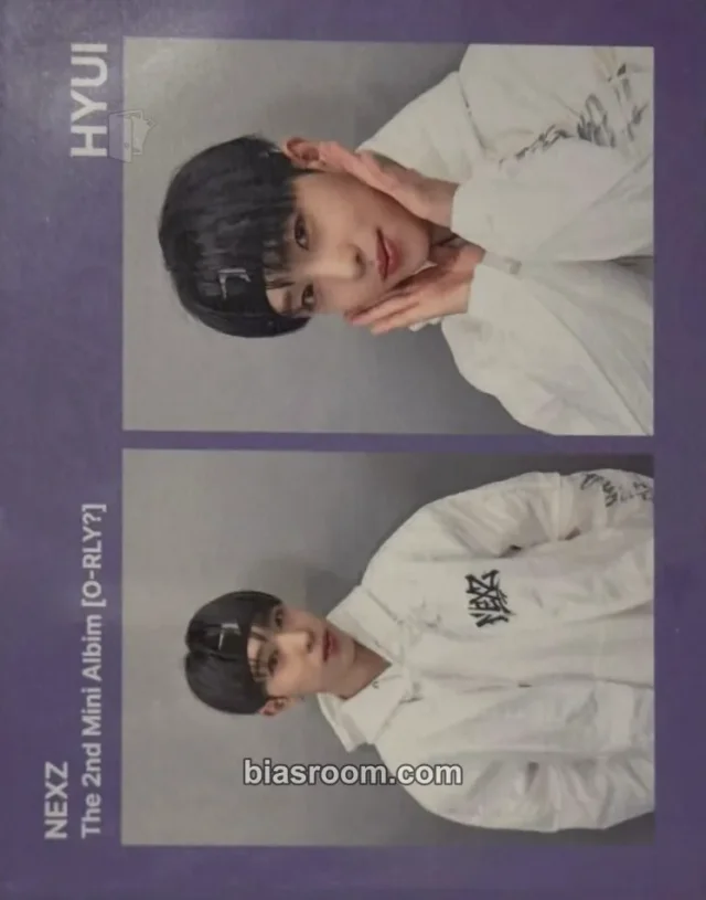 NEXZ - Hyui - O-RLY? Album soundwave lucky draw (LD) set benefit 2 cut photo