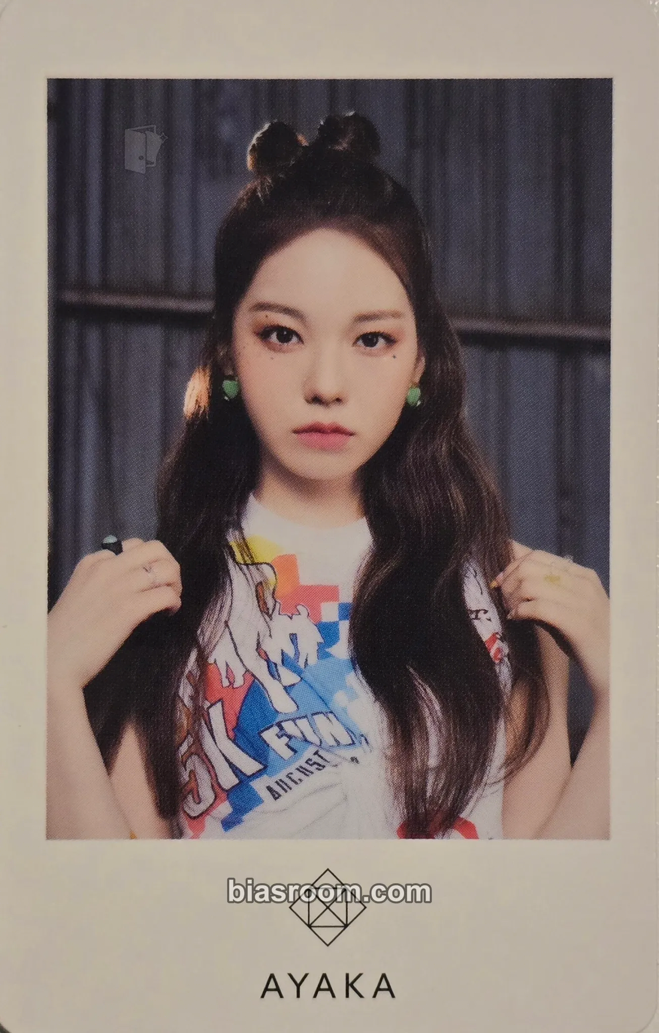 Ayaka “Clap Clap” official goods Photocard - NiziU - NiziU K-pop photocard