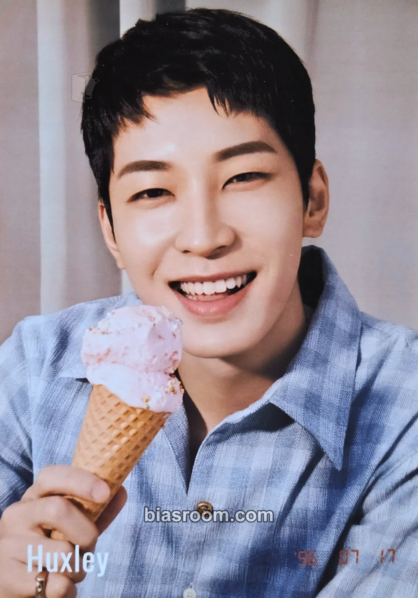 Wonwoo Huxley x Wonwoo Brand Collaboration Photocard - SEVENTEEN - SEVENTEEN K-pop photocard
