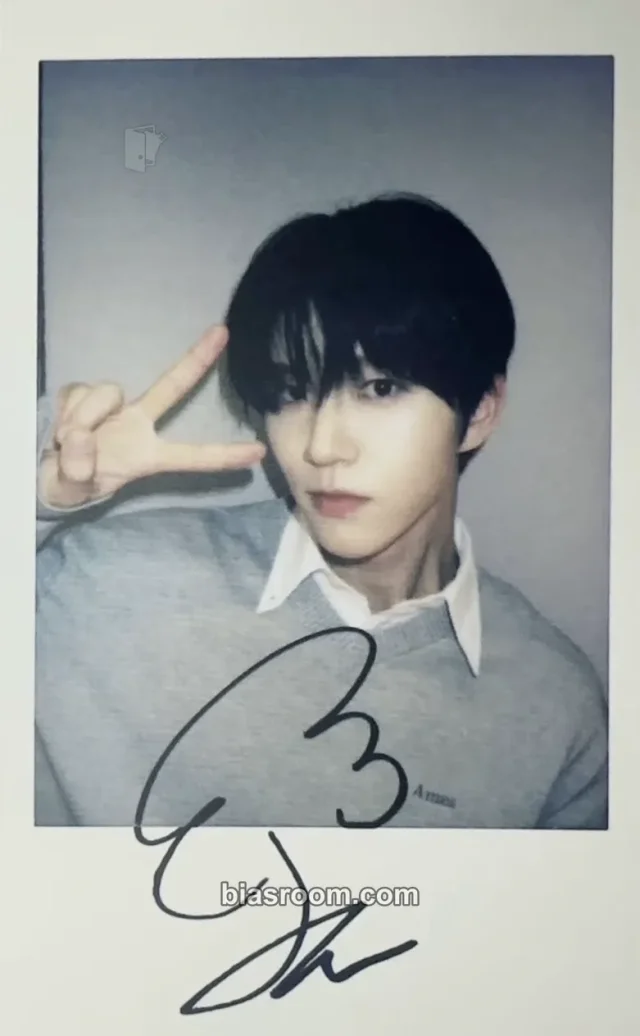 NCT WISH - Jaehee - COLOR Album popmerch video call (fancall) round 4 polaroid