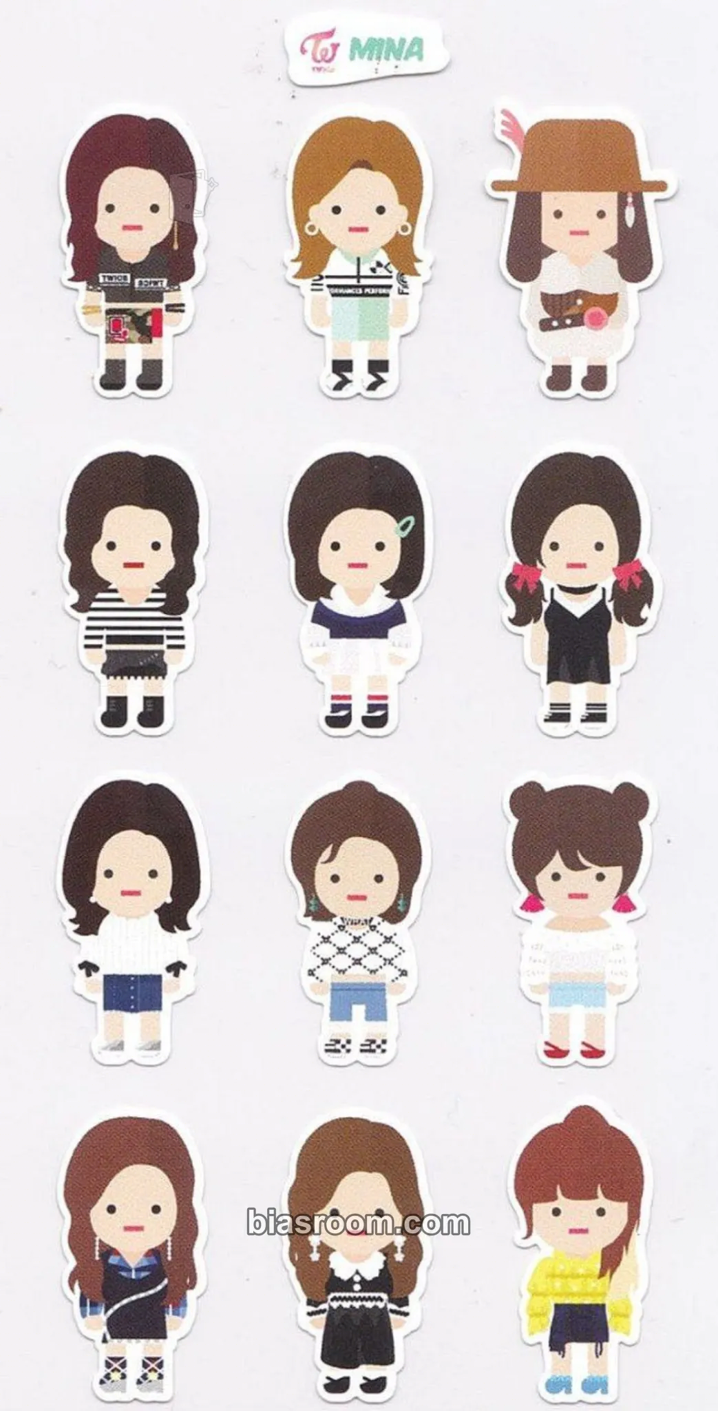 Mina Twaii’s Shop Pop-Up Store Photocard - TWICE - TWICE K-pop photocard