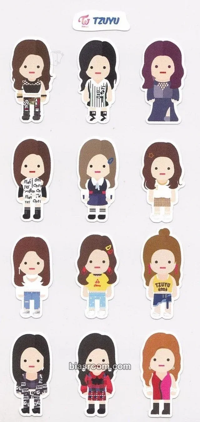 TWICE - Tzuyu - Twaii’s Shop Pop-Up Store Event sticker set sticker sheet