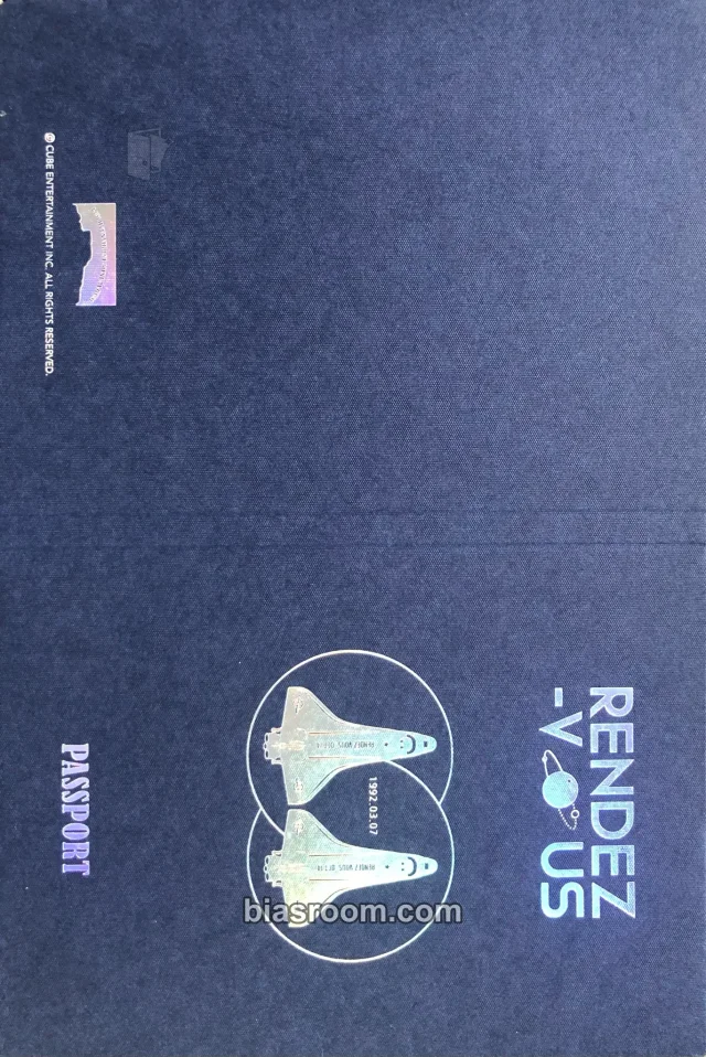 BTOB - Hyunsik - RENDEZ-VOUS (Hyunsik Solo) Album passport case album inclusion