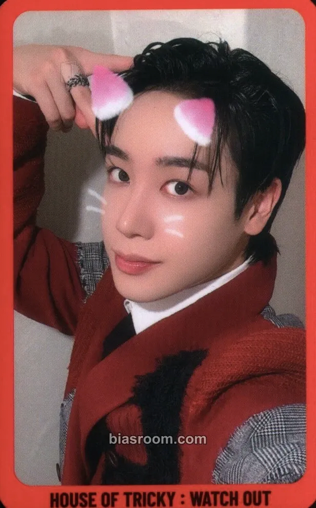Hunter HOUSE OF TRICKY : WATCH OUT Photocard - xikers - xikers K-pop photocard