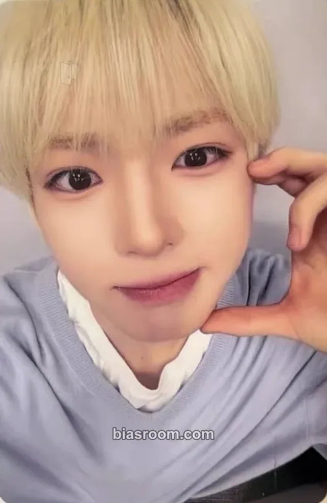 NCT WISH - Sakuya - COLOR Album video call (fancall) popmerch round 4 A version