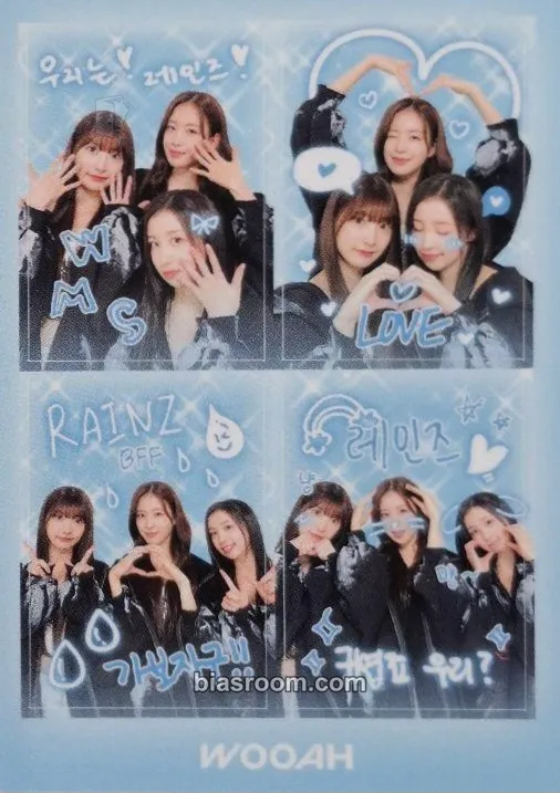 Blush Photocard - WOOAH - WOOAH K-pop photocard