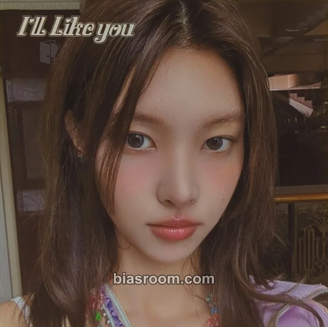 ILLIT - Yunah - I'LL LIKE YOU Album merch merch inclusion with version square photo set square photo