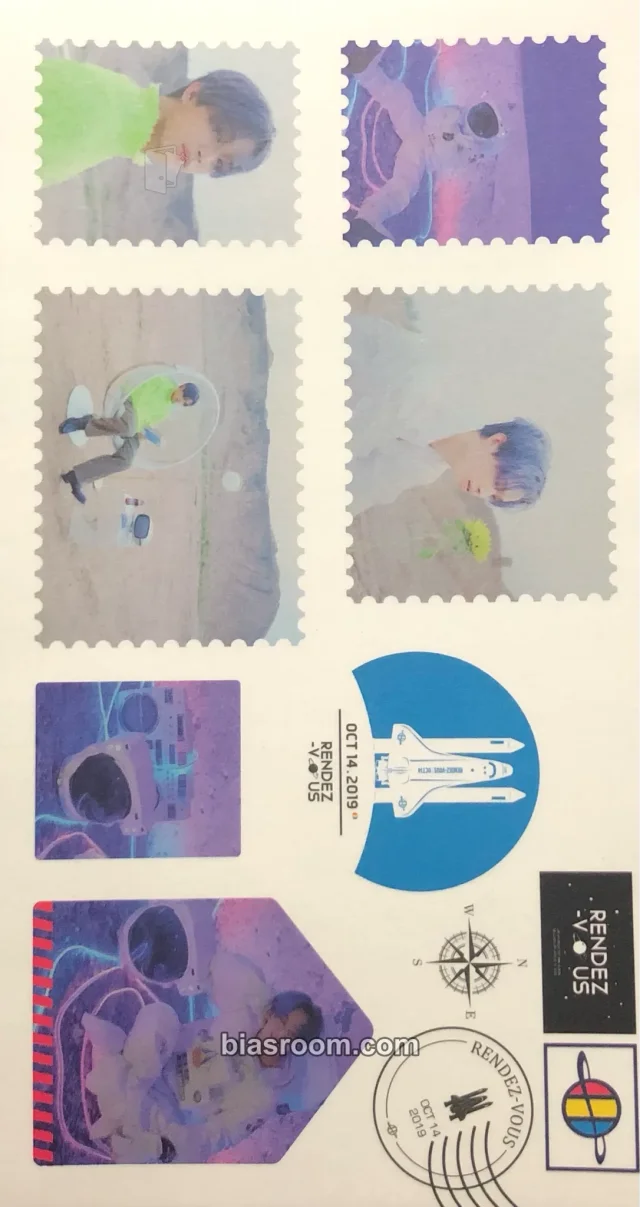 BTOB - Hyunsik - RENDEZ-VOUS (Hyunsik Solo) Album sticker sheet album inclusion