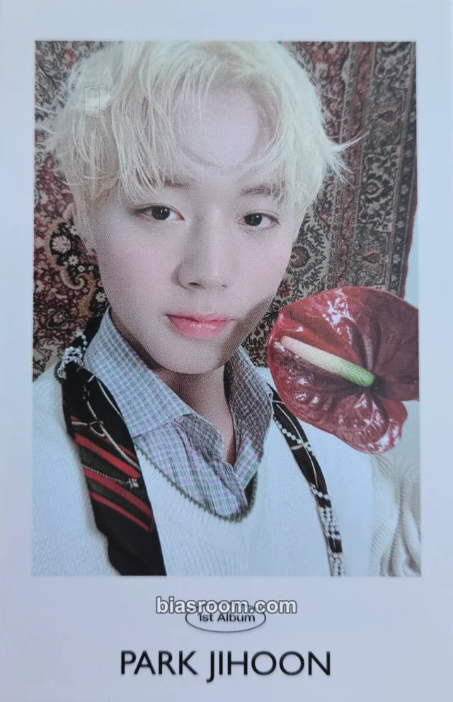 Park Jihoon - Jihoon - MESSAGE Album album inclusion