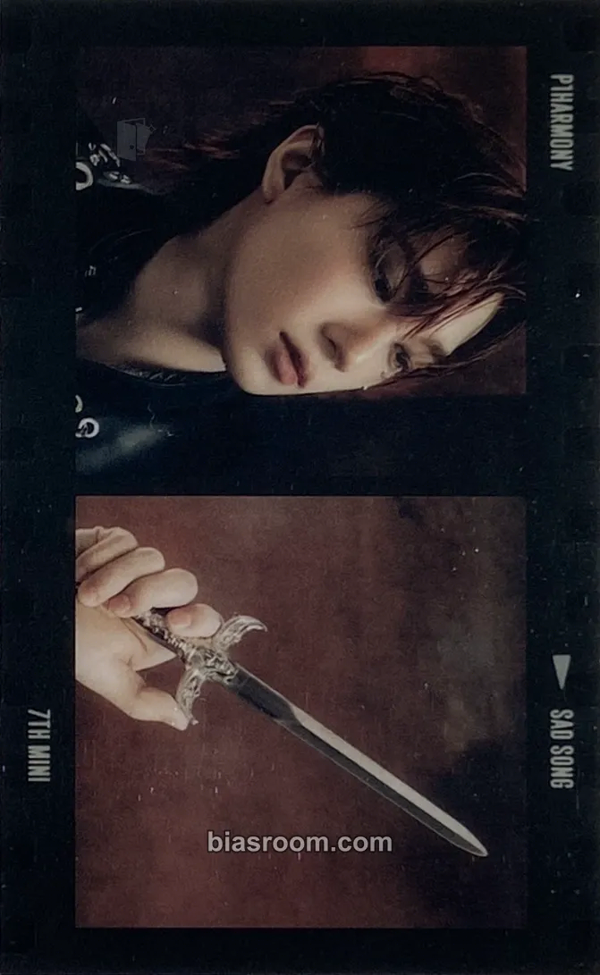 Theo Sad Song Photocard - P1Harmony - P1Harmony K-pop photocard