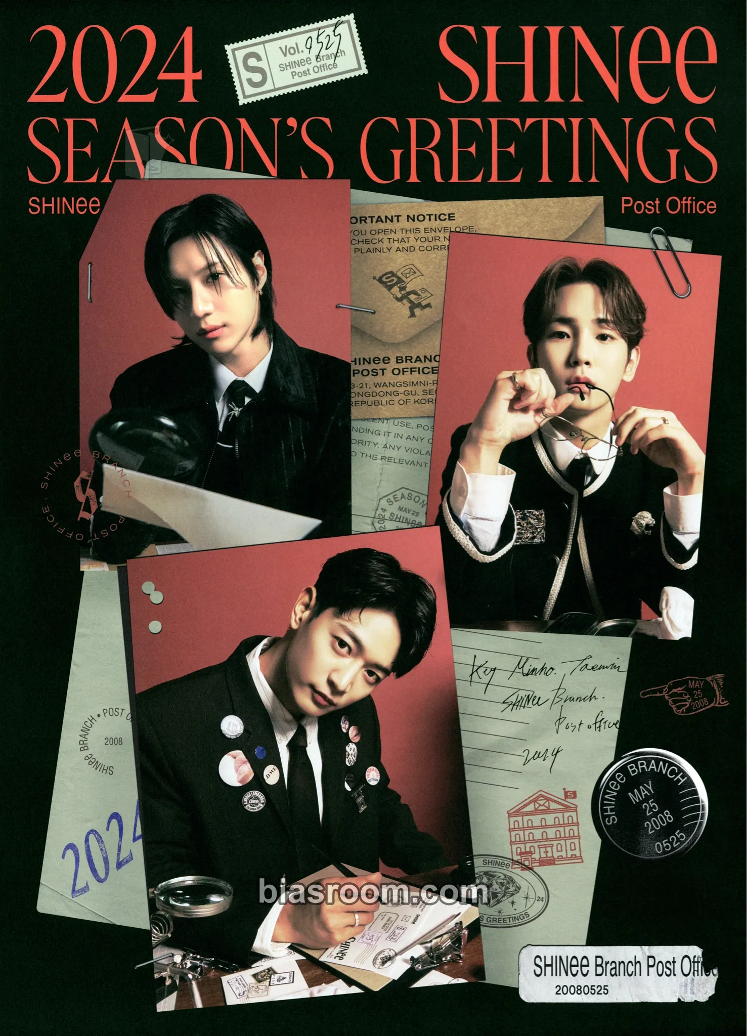 SHINee 2024 Season's Greetings Photocard - SHINee - SHINee K-pop photocard
