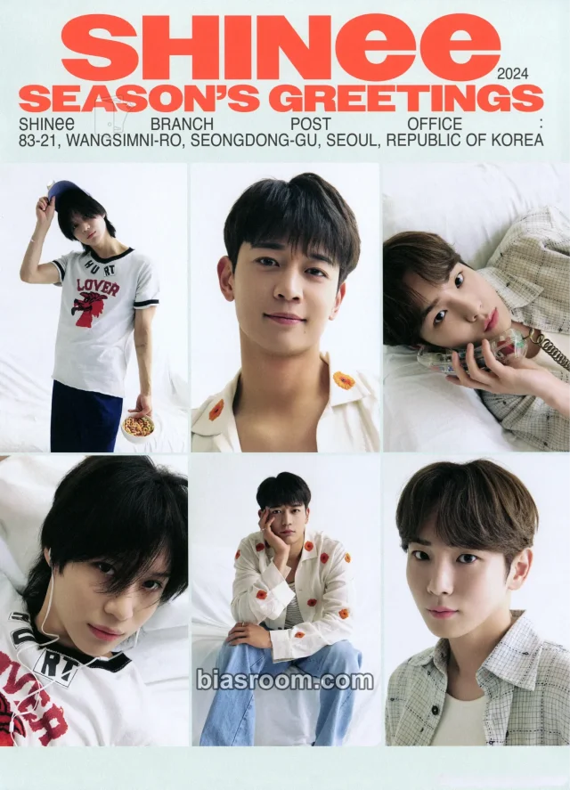 SHINee - Minho & Taemin & Key - SHINee 2024 Season's Greetings Other season's greetings poster poster set