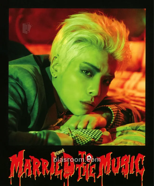 SHINee - Jonghyun - Married To the Music - The 4th Album Repackage Album merch inclusion polaroid polaroid set