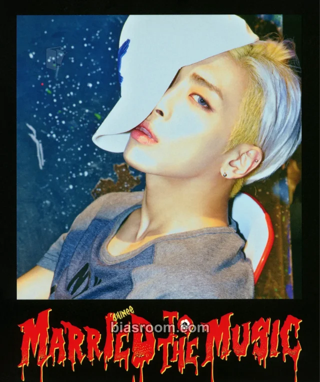 SHINee - Jonghyun - Married To the Music - The 4th Album Repackage Album merch inclusion polaroid polaroid set