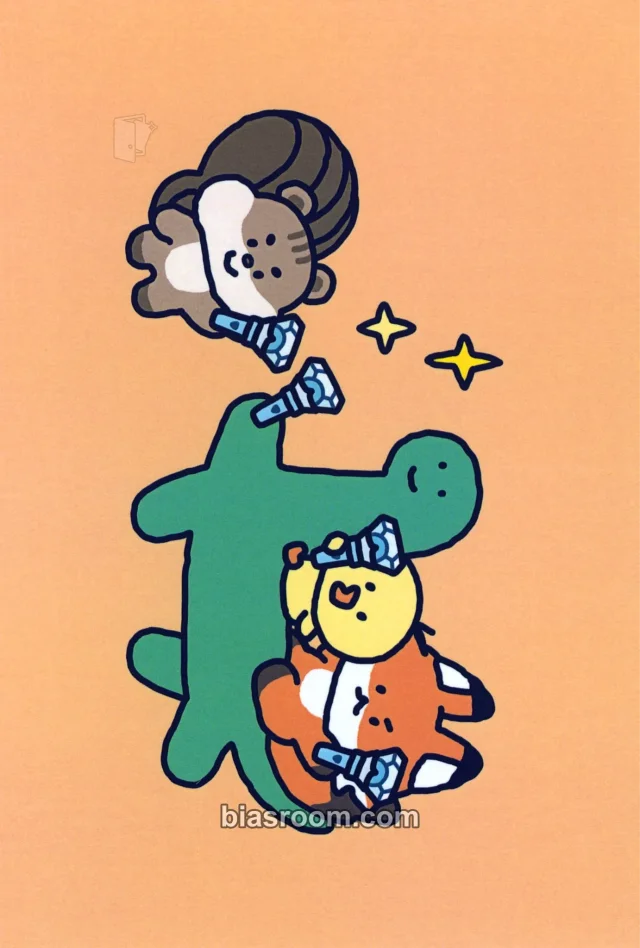 SHINee - Key & Minho & Taemin - SHINee x Joguman Pop Up Event merch inclusion pop-up postcard