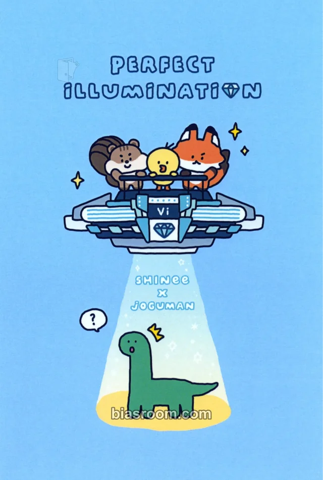 SHINee - Taemin & Key & Minho - SHINee x Joguman Pop Up Event pop-up merch inclusion postcard