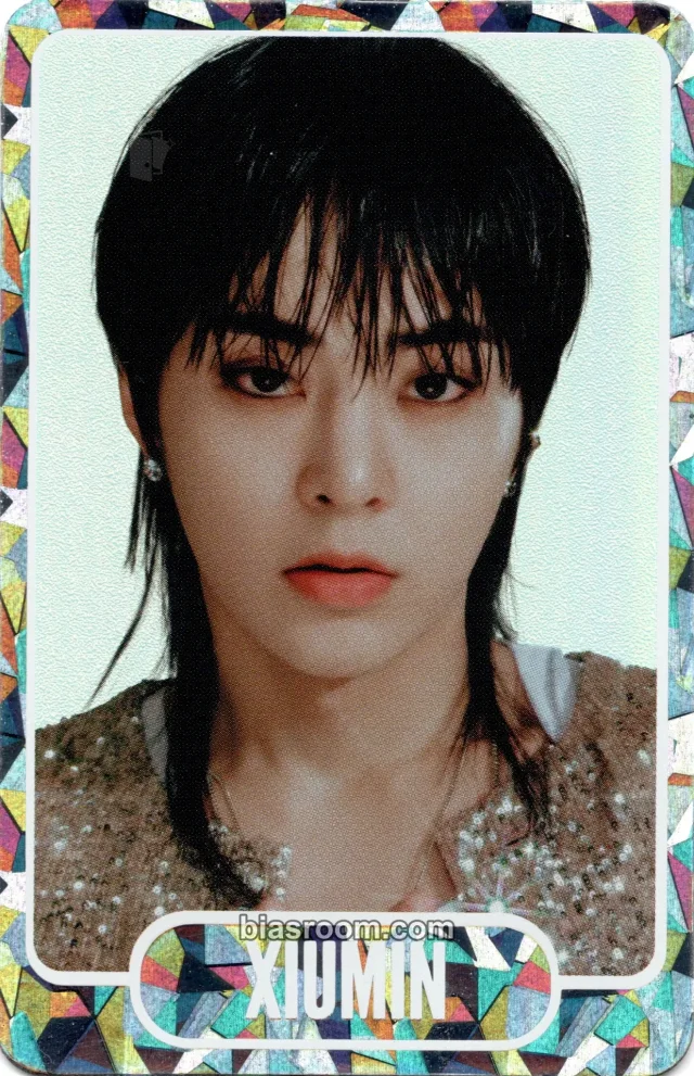 EXO - Xiumin - EXO POP UP <EXOcial Club - Cream Soda> in Seoul Event pop-up trading card random pack holographic (hologram) A version
