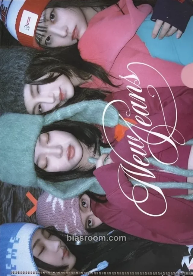 NewJeans - NewJeans “OMG” Album ums japan (universal music store) pob (pre-order benefit) clear file transparent/translucent
