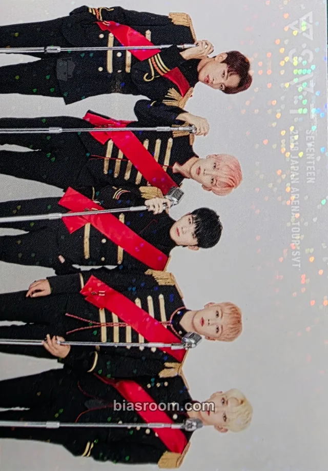 SEVENTEEN - Jeonghan & Joshua & Woozi - 2018 JAPAN ARENA TOUR Event trading card merch photocard holographic (hologram)