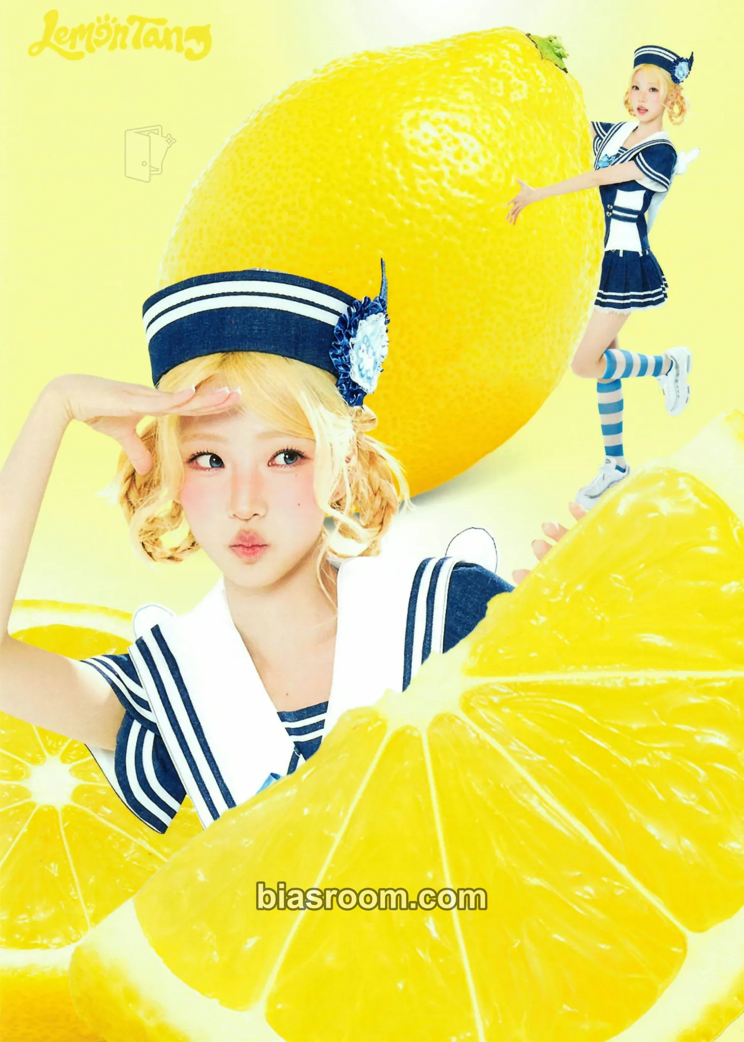 Stella Lemon Tang Photocard - Hearts2Hearts - Hearts2Hearts K-pop photocard