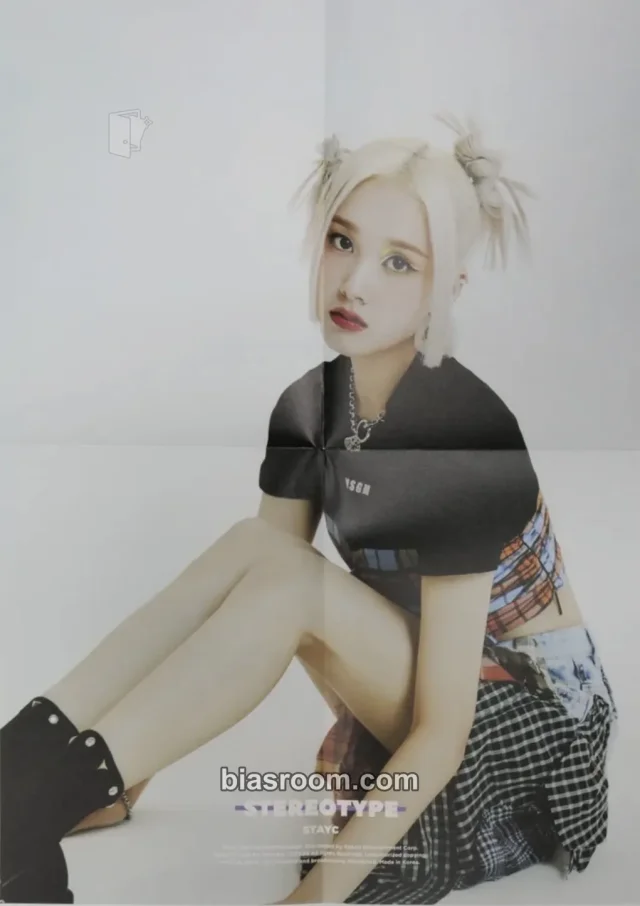 STAYC - J - STEREOTYPE Album A version album inclusion mini poster