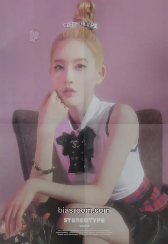 STAYC - Sieun - STEREOTYPE Album B version album inclusion mini poster