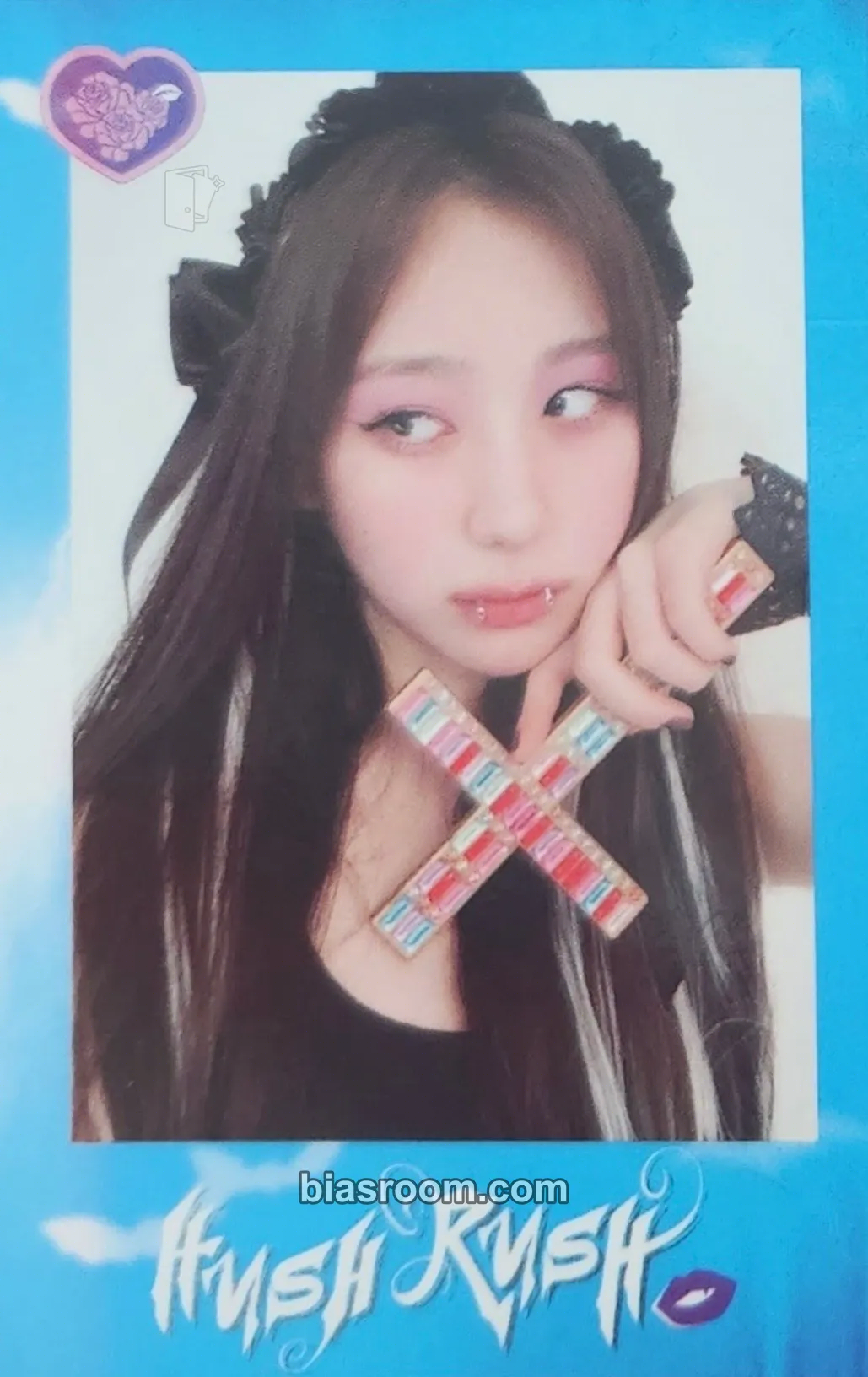 Lee Chaeyeon Hush Rush Photocard - Lee Chaeyeon K-pop photocard