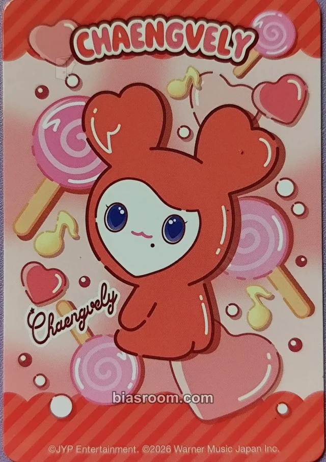 TWICE - Chaeyoung - TWICE Lovelys x BANDAI Card Holder Other photocard holder japan brand collaboration merch photocard