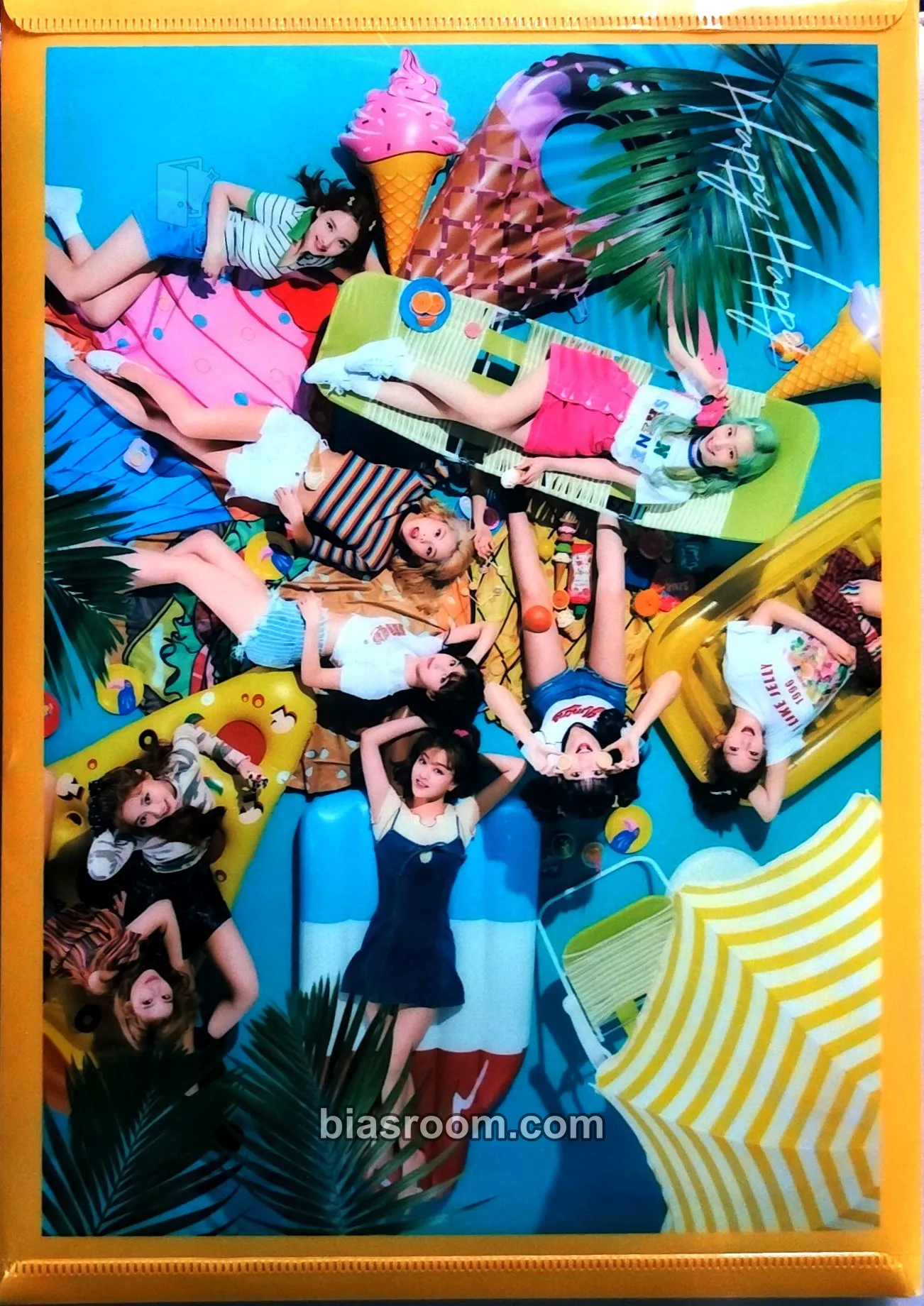 Happy Happy Photocard - TWICE - TWICE K-pop photocard