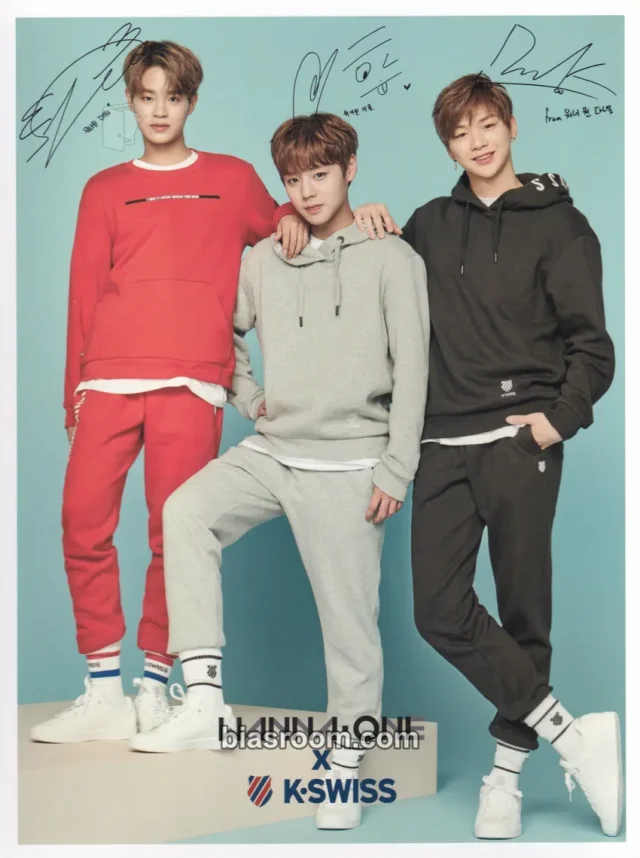 Wanna One - Daniel - K-SWISS Other purchase benefit brand collaboration k-swiss postcard mini poster