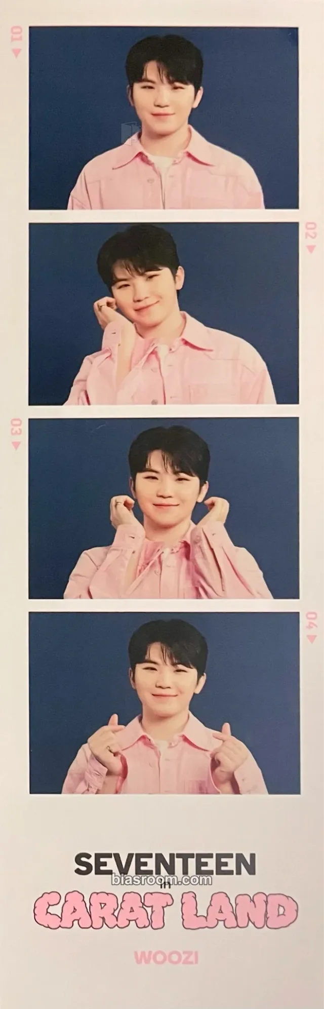 SEVENTEEN - Woozi - 2023 7TH SVT IN CARAT LAND Event merch inclusion fan meeting 4 cut photo