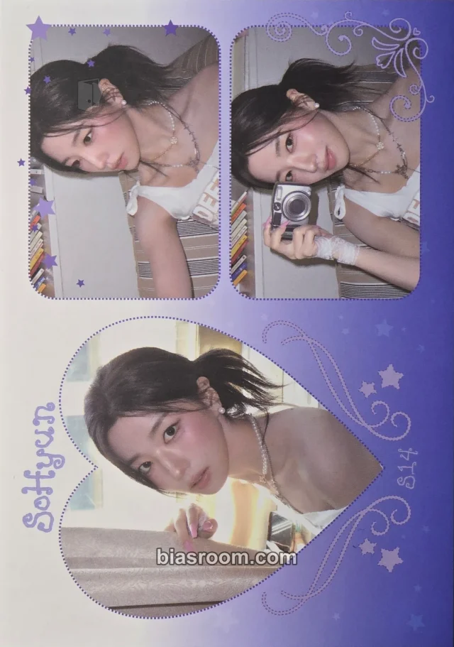 tripleS - Sohyun - LOVE&POP pt.1 Album postcard album inclusion blooming flower version
