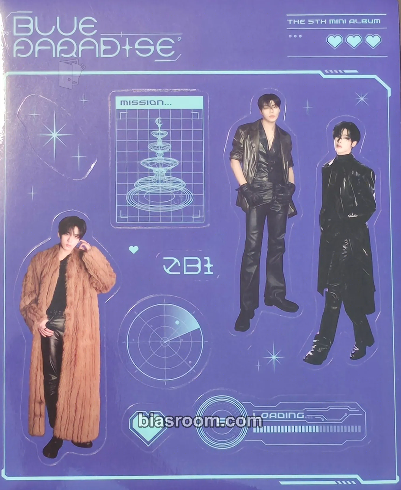 Blue Paradise Photocard - ZEROBASEONE - ZEROBASEONE K-pop photocard