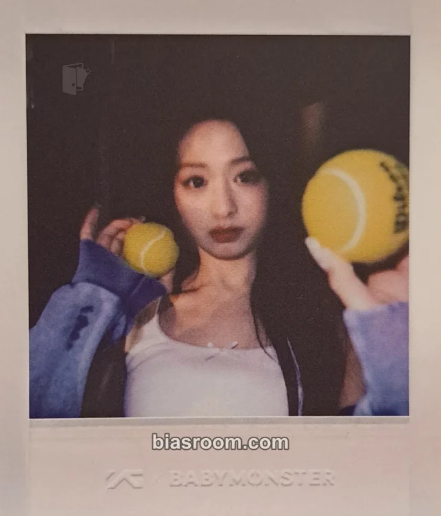 BABYMONSTER - Ahyeon - DRIP Album broadcast polaroid