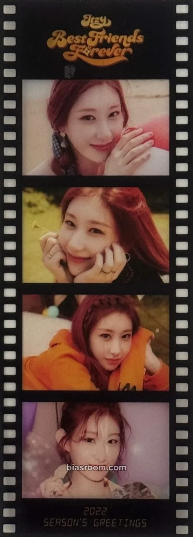 ITZY - Chaeryeong - 2022: Best Friends Forever Season's Greetings Other film strip transparent/translucent