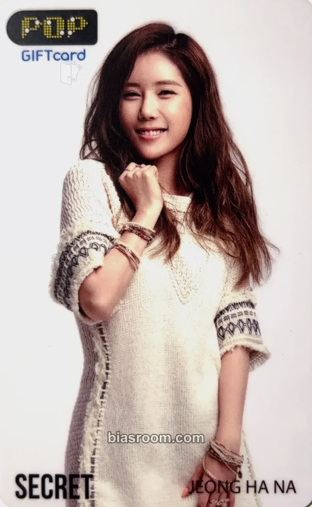 Secret - Zinger (Formerly Hana) - Secret Summer Album first press only pvc card