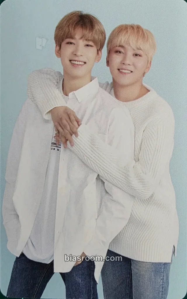 SEVENTEEN - Wonwoo & Seungkwan - 2018 2ND SEVENTEEN IN CARAT LAND Event trading card merch photocard fan meeting A version