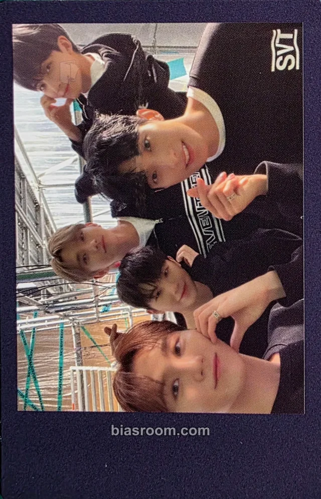 SEVENTEEN - Jeonghan & Joshua & Woozi - 2022 6TH SVT IN CARAT LAND Event fan meeting polaroid merch photocard trading card
