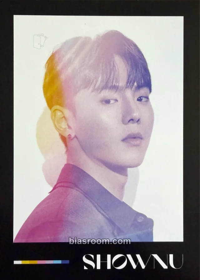 MONSTA X - Shownu - No Limit - US Tour Event postcard merch inclusion USA item set