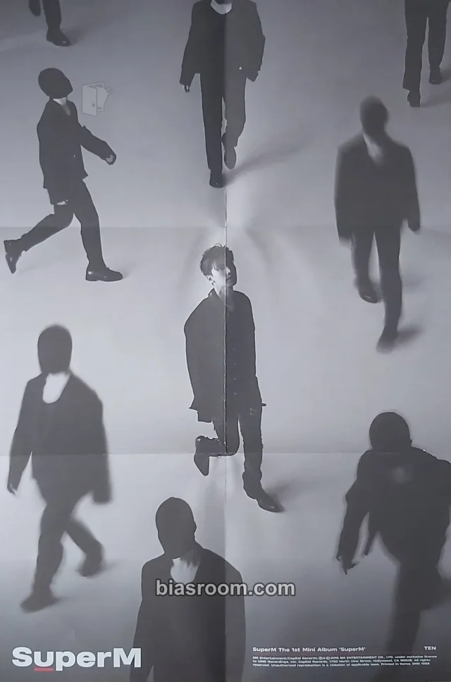 SuperM - Ten - SuperM Album poster member version