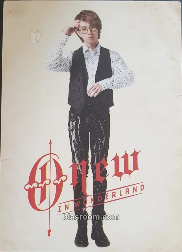 SHINee - Onew - SHINee in Wonderland Other star collection card