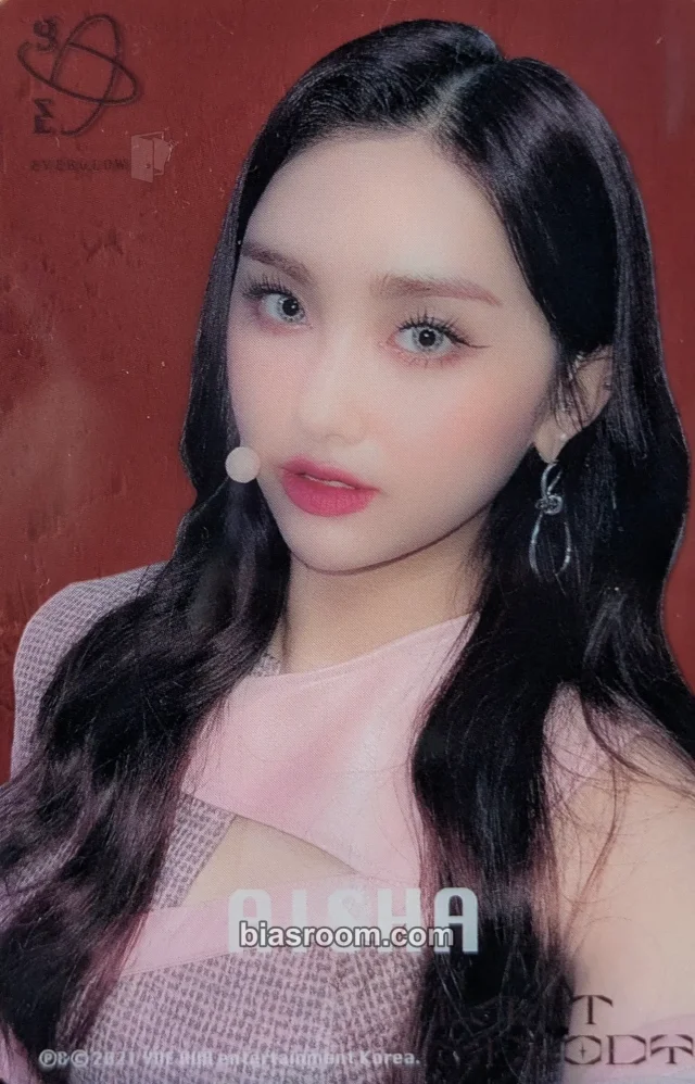 EVERGLOW - Aisha - Last Melody Album tower records japan pob (pre-order benefit) transparent/translucent