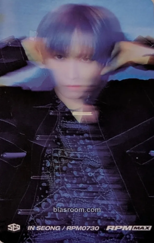 SF9 - Inseong - RPM Album album photocard concept version max version