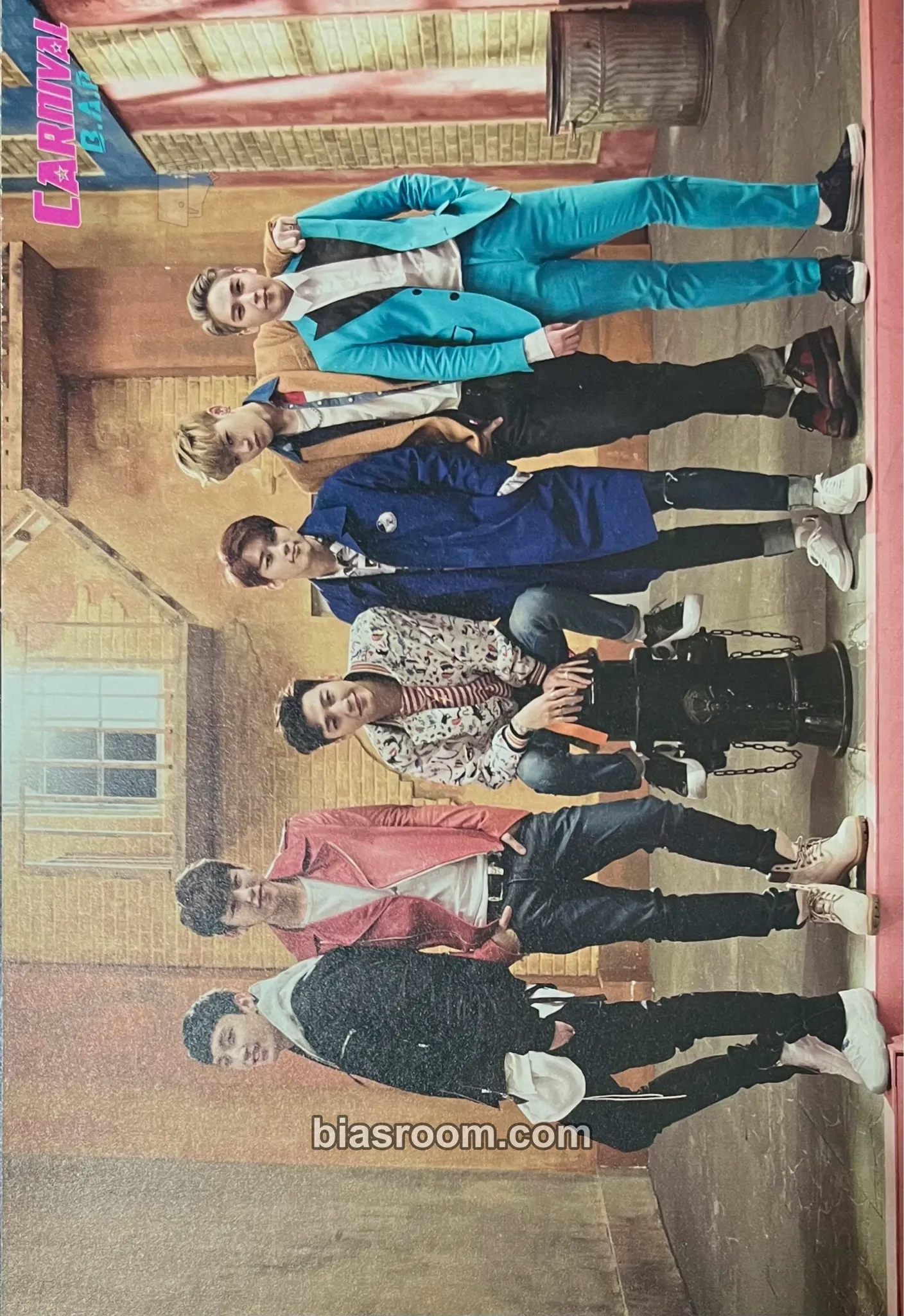 Carnival Photocard - BANG&JUNG&YOO&MOON - BANG&JUNG&YOO&MOON K-pop photocard