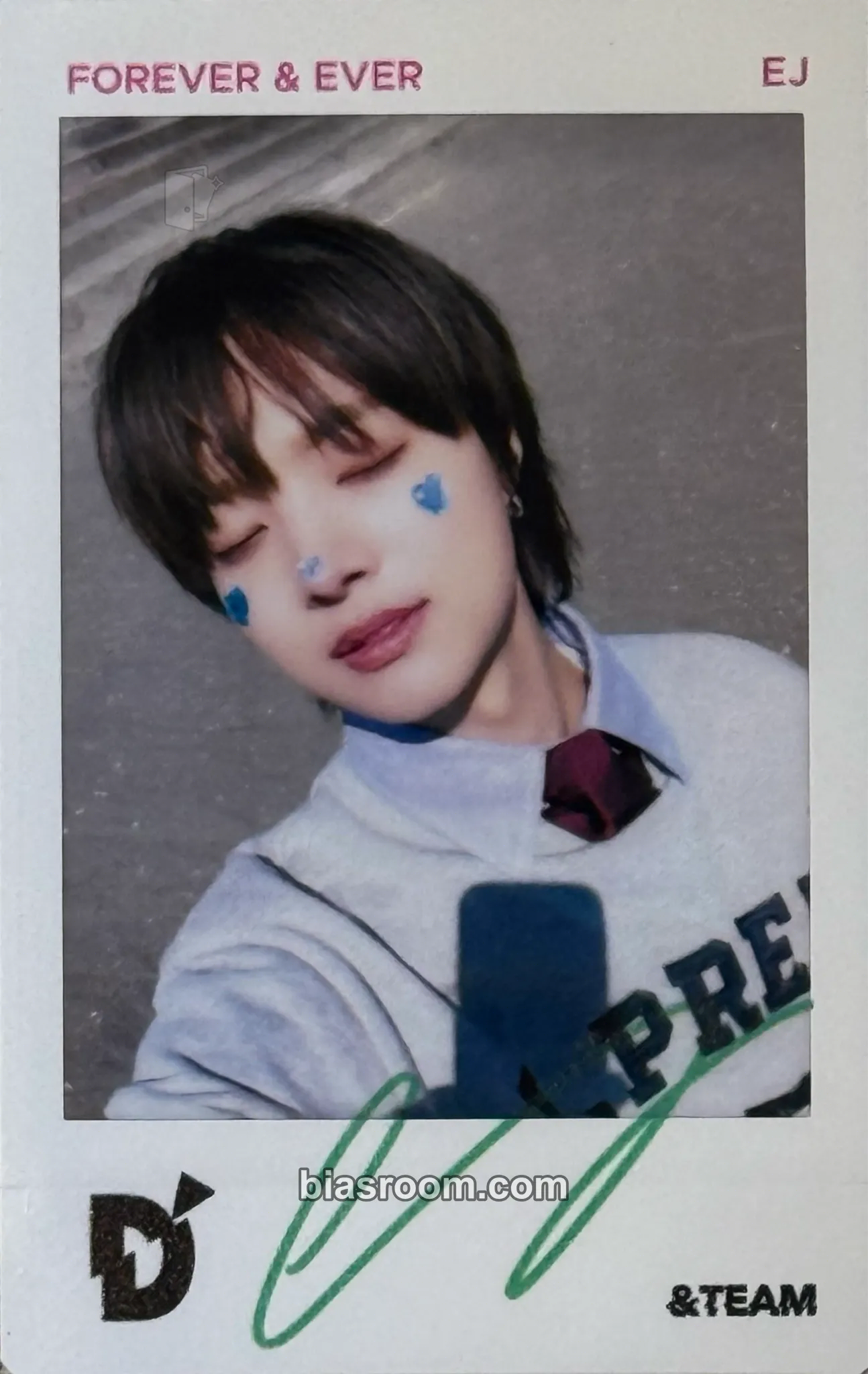 EJ Dicon issue N°28 Photocard - &TEAM - &TEAM K-pop photocard