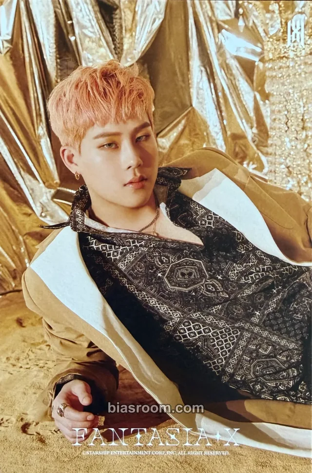 MONSTA X - Joohoney - Fantasia X Album album inclusion postcard USA